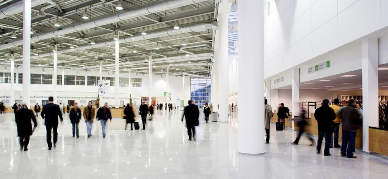 Koelnmesse-вход