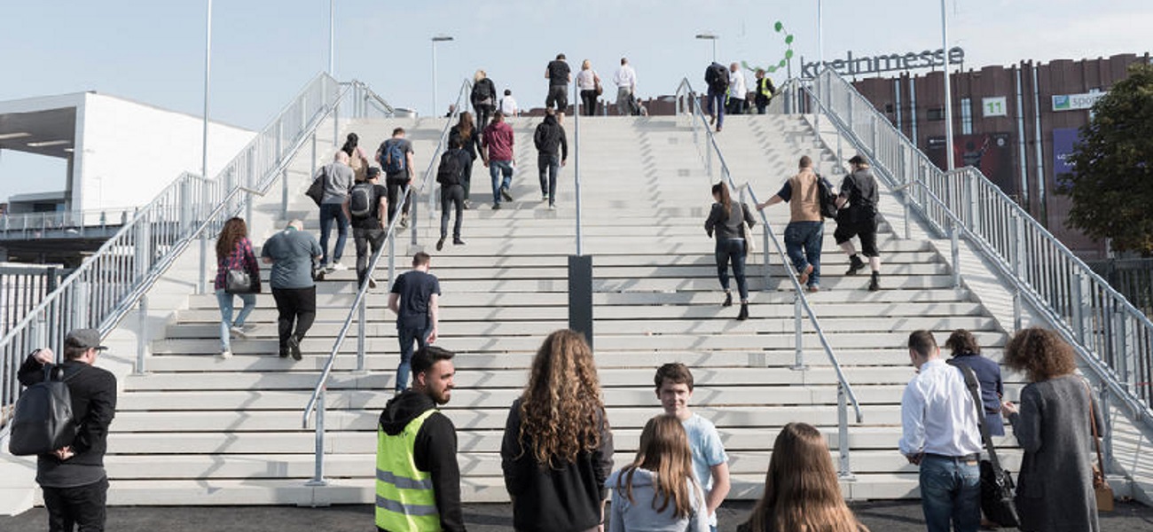 Koelnmesse-entrance